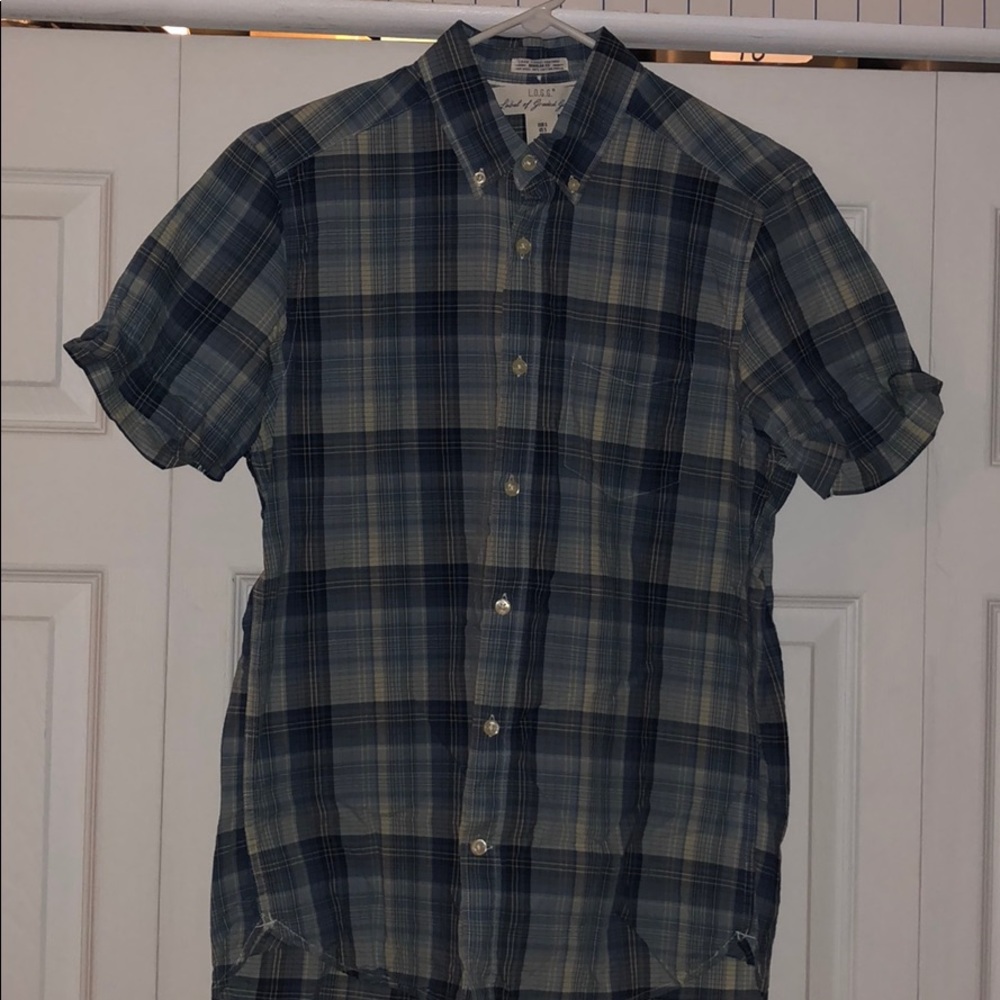 H&M Short Sleeve Button Down Shirt